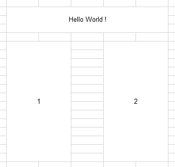 merging cells in excel without a mouse