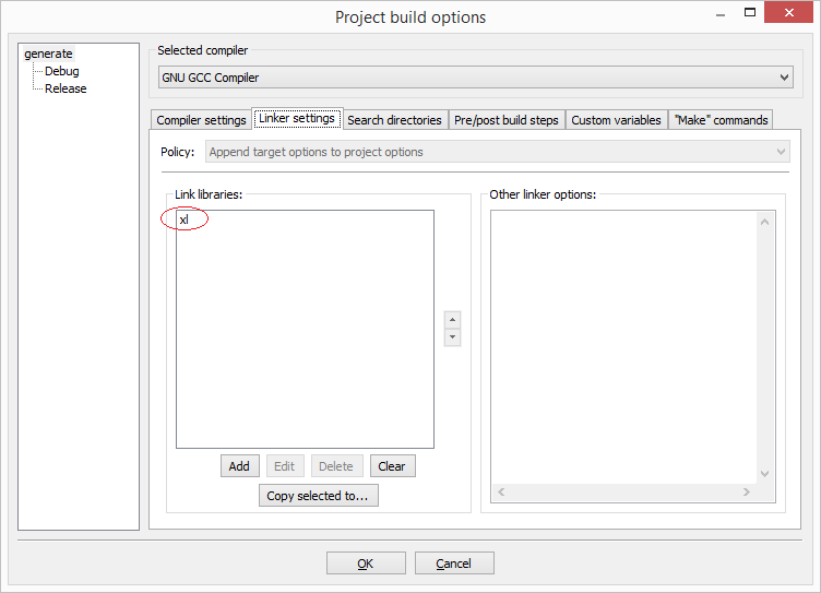 code blocks with compiler